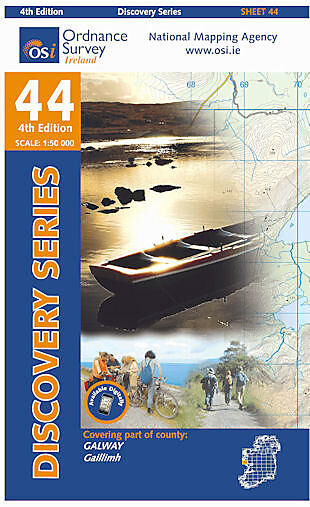 ORDNANCE SURVEY - 44 GALWAY IRLANDE 1 50 000