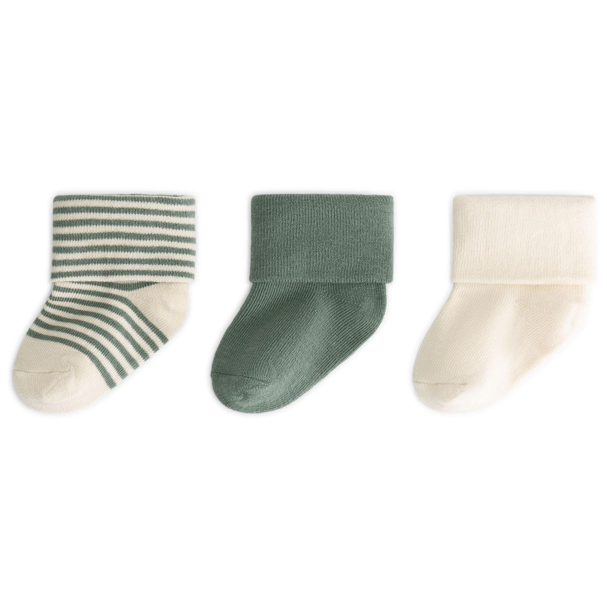 Prénatal newborn sokken 3 paar   groen