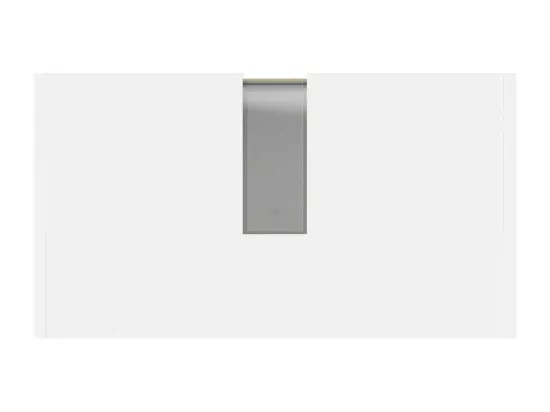 Armoire de salle de bain Blanc brillant Bois d'ingénierie