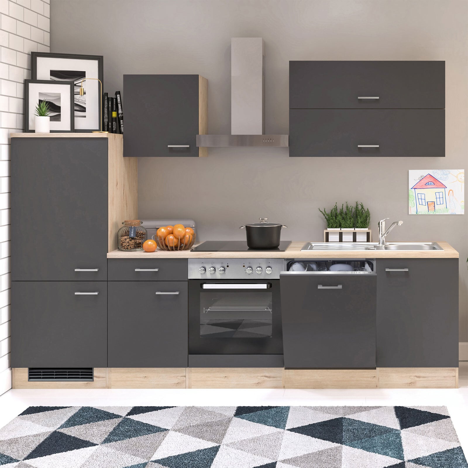 Küchenblock RALPH G-280-2314-000 grau