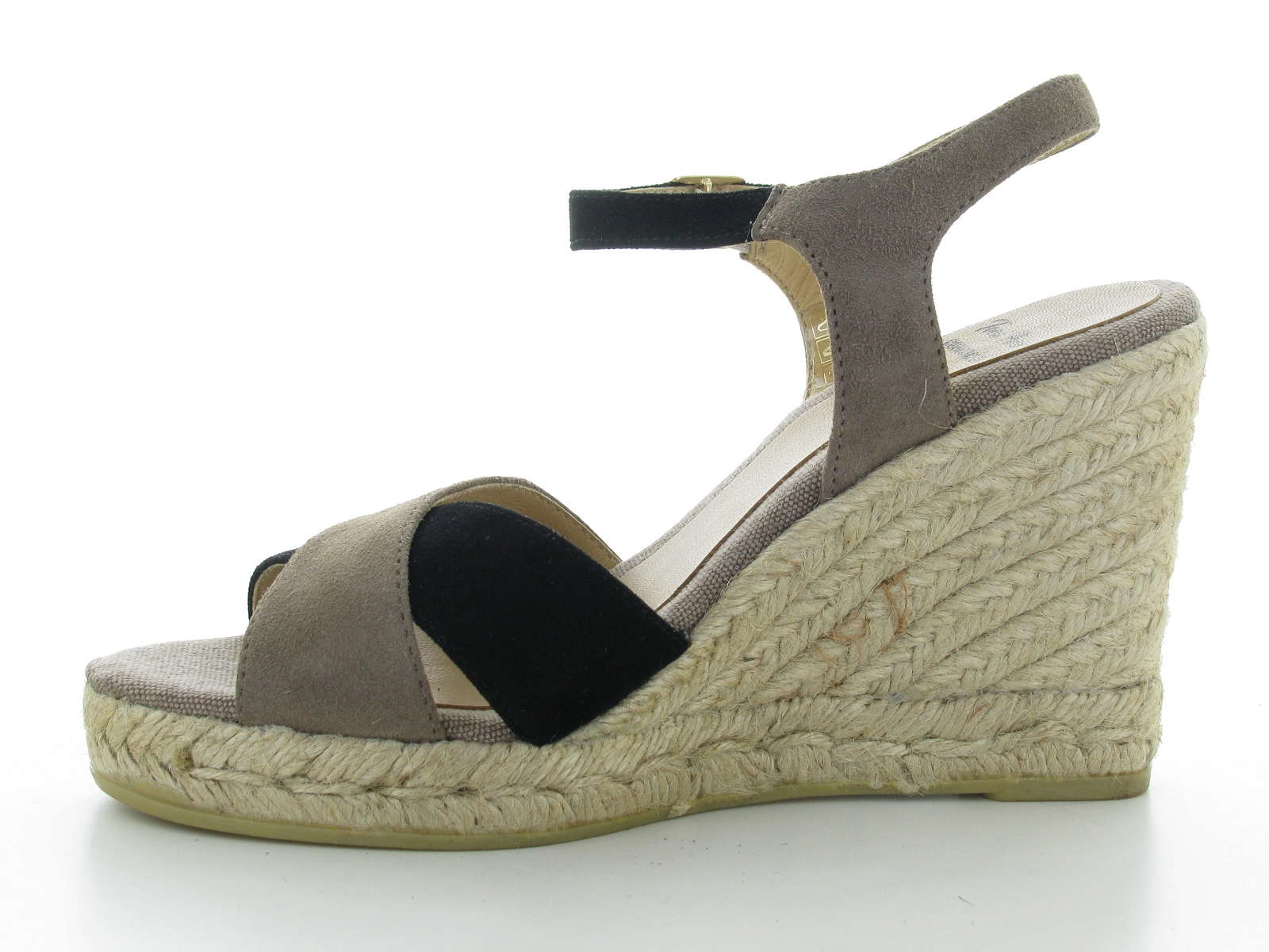 Toni pons-MAR A Nubuck Noir Taupe