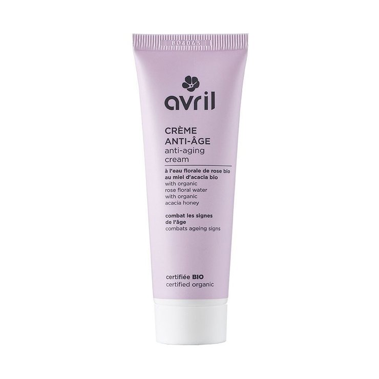 Creme anti-âge a l'eau florale de rose et miel d'acacio bio 40ml Avril