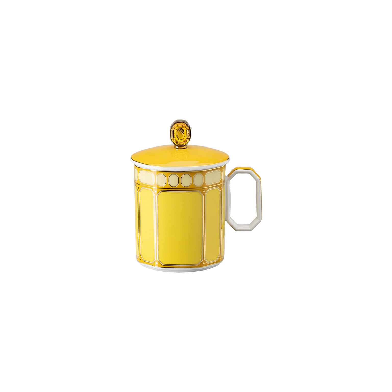 Signum Jonquil Becher mit Henkel mit Deckel