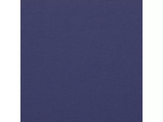 Coussins de chaise à dossier haut lot de 4 bleu marine tissu