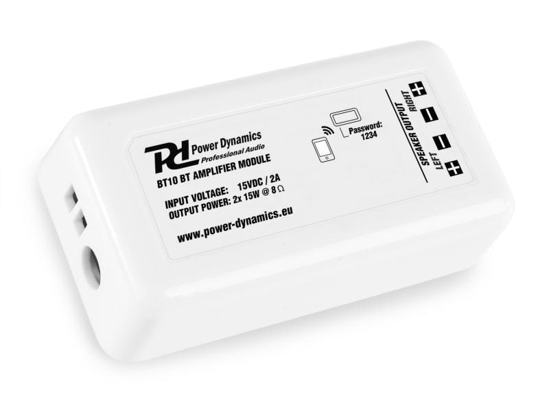 Power Dynamics Verstärker Pro BT10 Kompakter Bluetooth Verstärker
