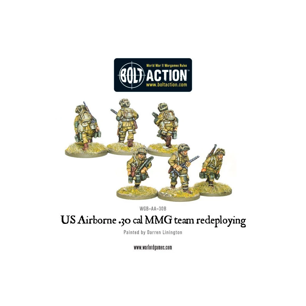 Bolt Action - US Airborne 30 Cal MMG team