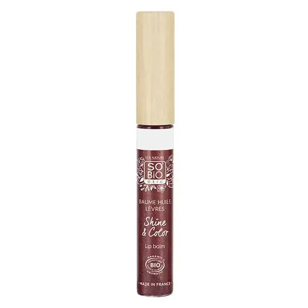 So'Bio Étic Shine & Color Lip Oil Balm No. 42 Organic Pink Diamond 5ml