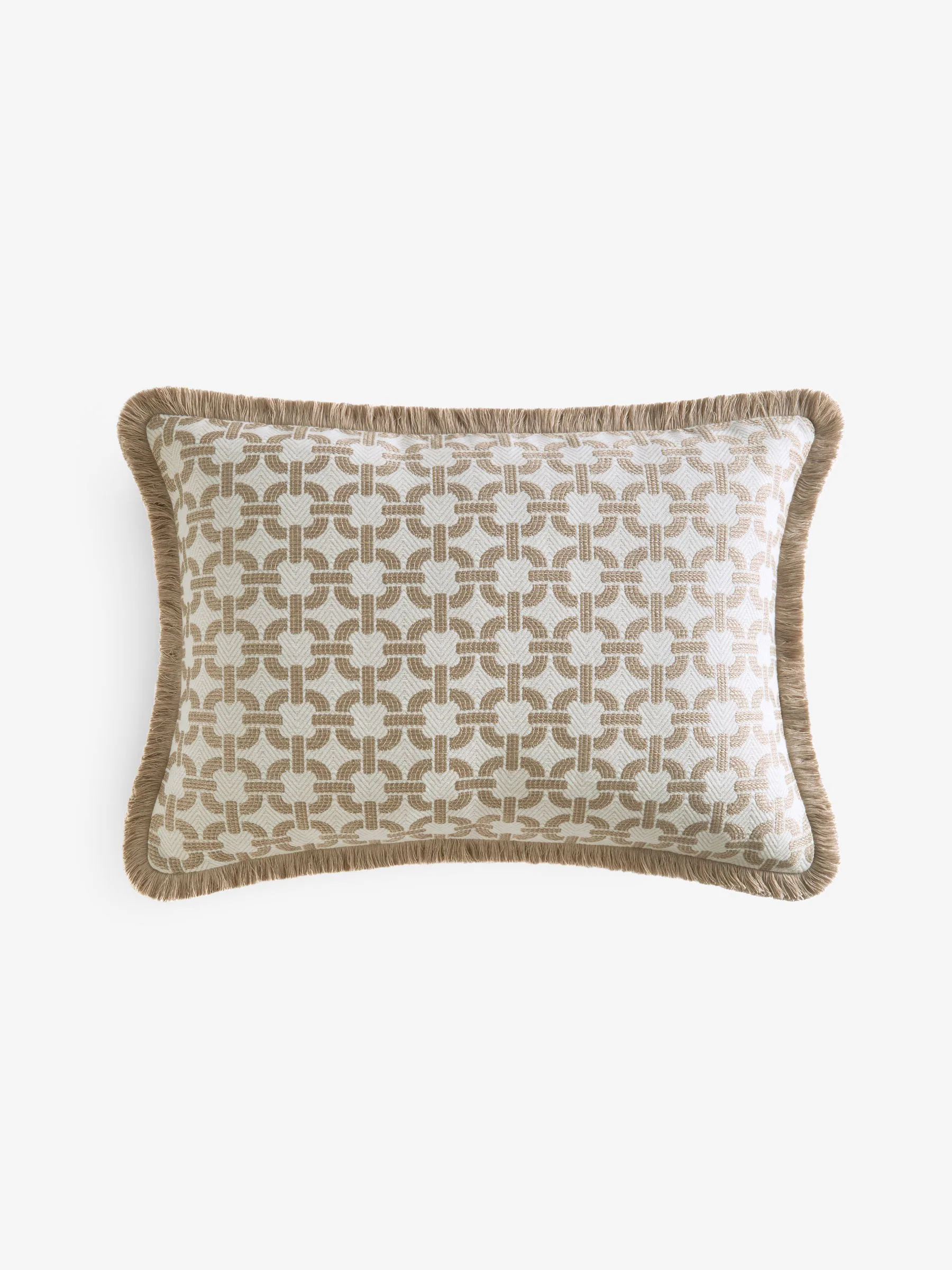 Geo Fringe Cushion