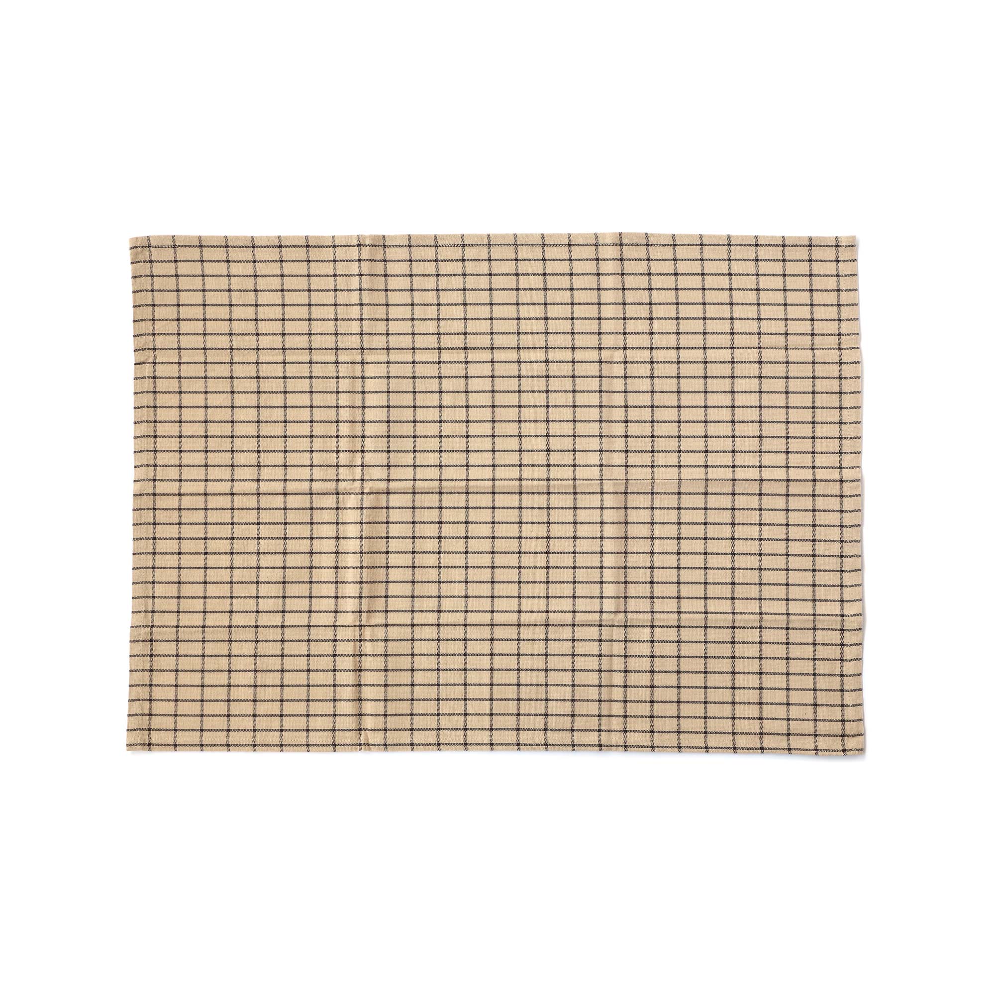 Geschirrtuch beige-schwarz kariert, B 50 cm, L 70 cm zu 3,80