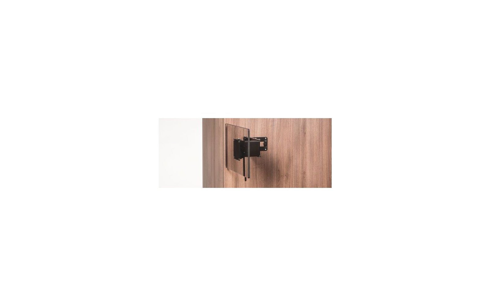 Caratec Flex CFW301S TV Wandhalter mit 3 Drehpunkten verriegelbar schwarz