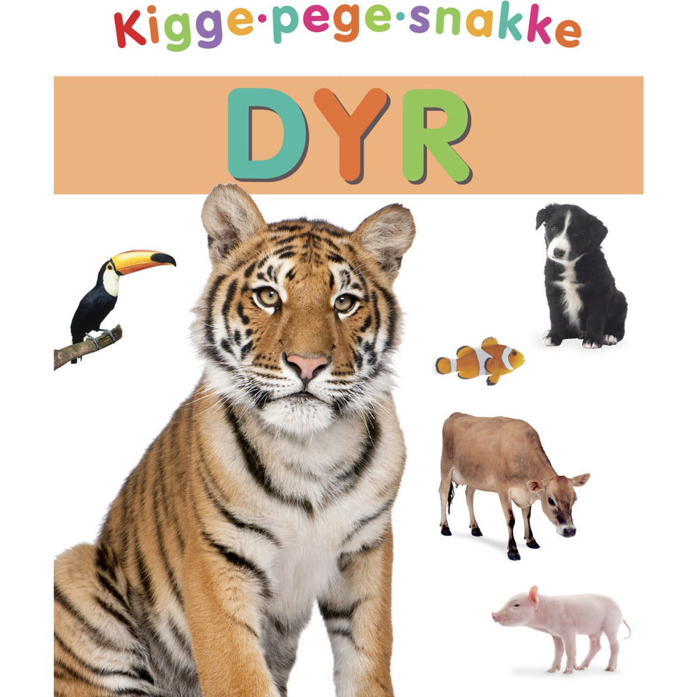 Køb Forlaget Tukan Kigge-Pege-Snakke: Dyr