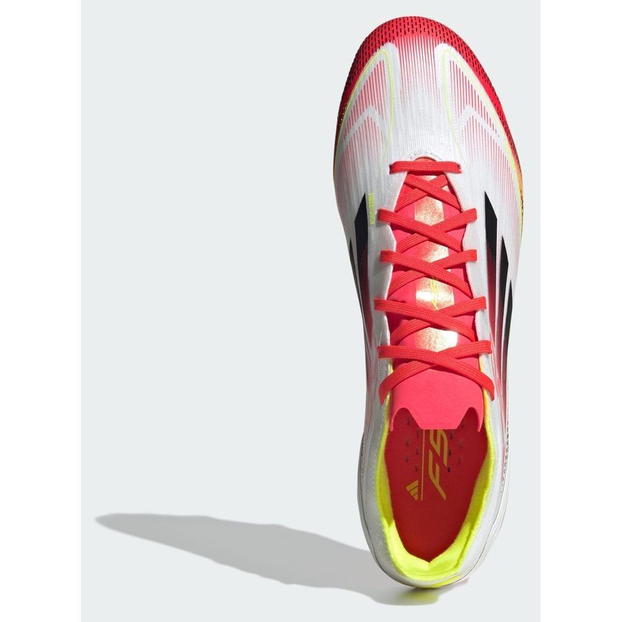 adidas F50 Pro FG Pure Victory - Blanc/Noir/Jaune