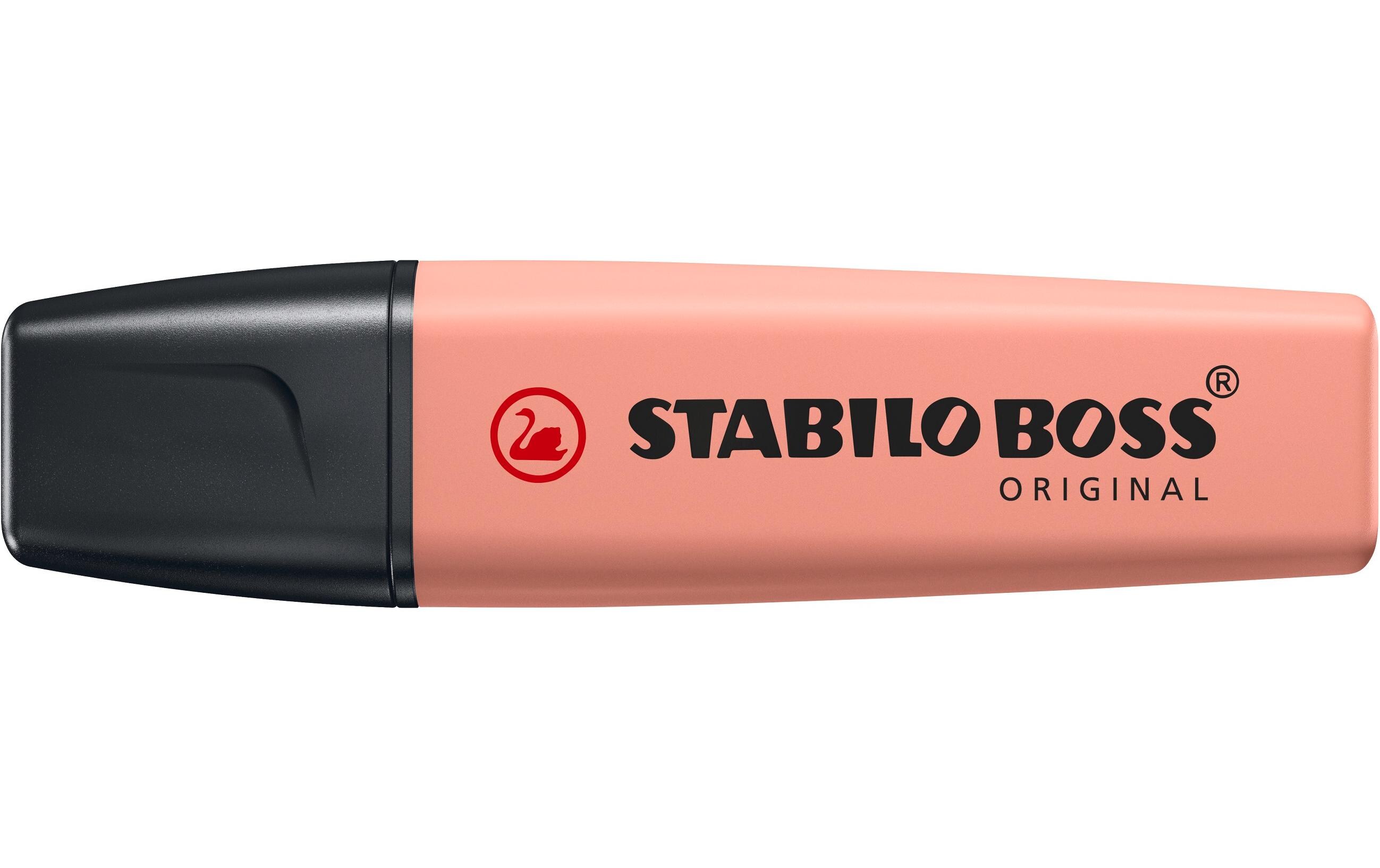 Textmarker BOSS ORIGINAL NatureColors SiennaLeuchtmarker mit Keilspitze