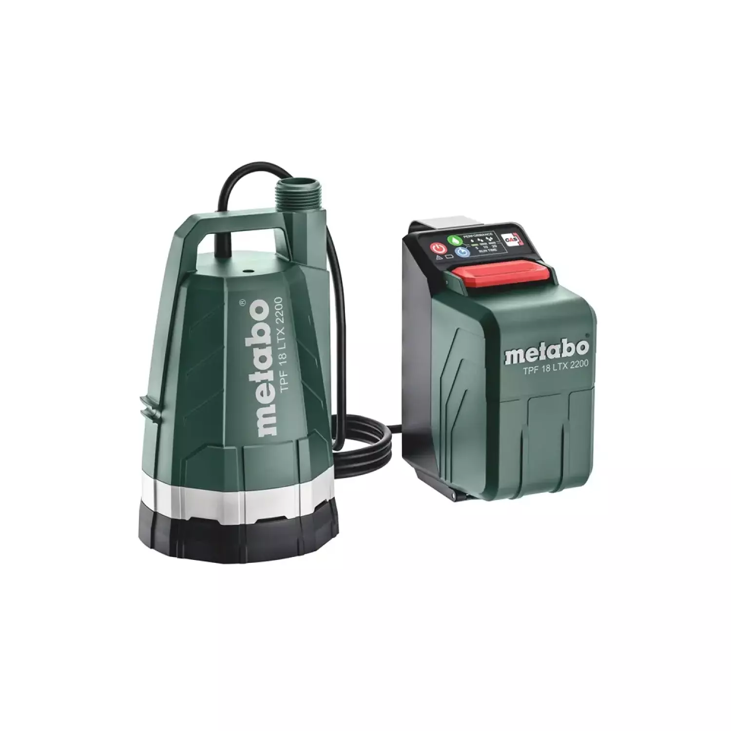 Metabo TPF 18 LTX 2200 18V LiHD accu dompelpomp - 2200 l/h - 2,2bar