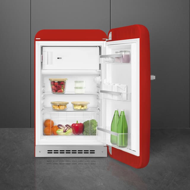 Smeg 50's Style køleskab med fryser FAB10RRD6 (rød)