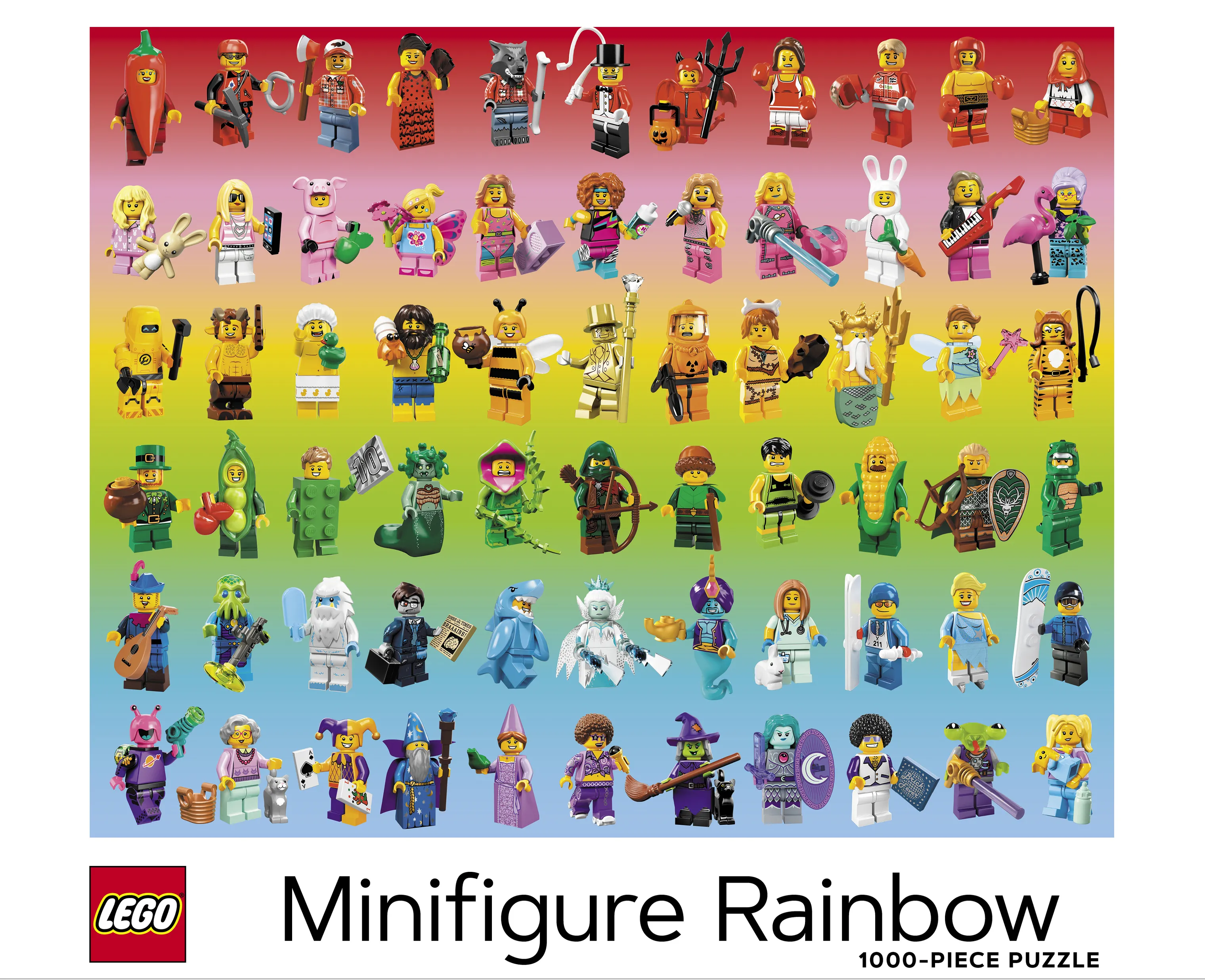 LEGO Minifigurer Puslespil