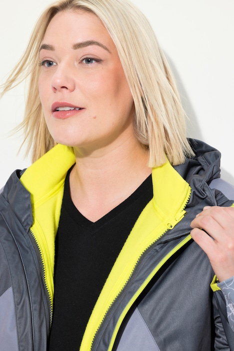 Fleecejacke, Baukastensystem, Innenjacke, Stehkragen