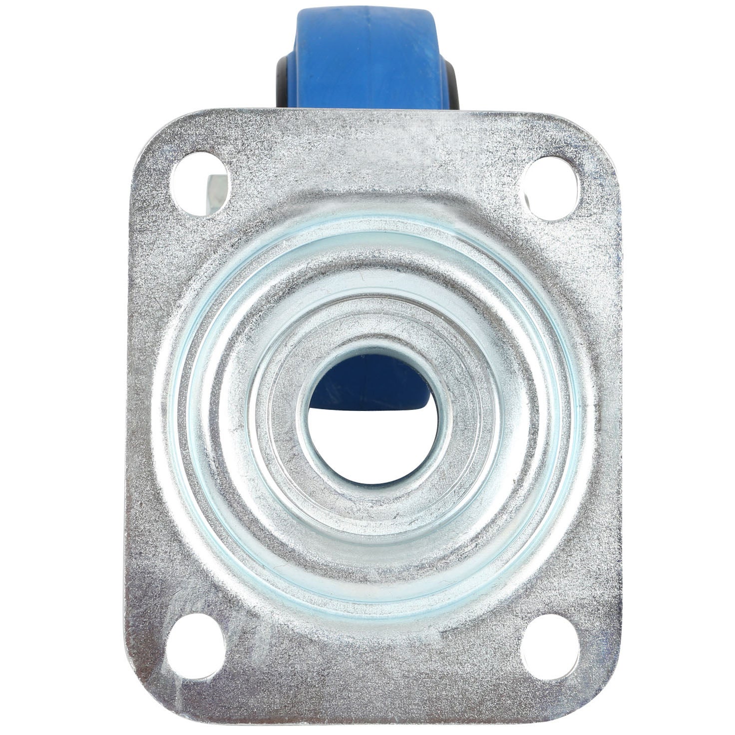 TENTE 3470 PIR 080 P62 blauw zwenkwiel 80 mm