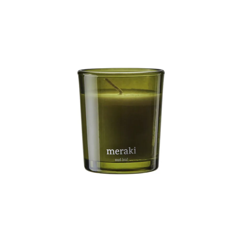 Meraki Duftlys Oud Leaf - 60 g.