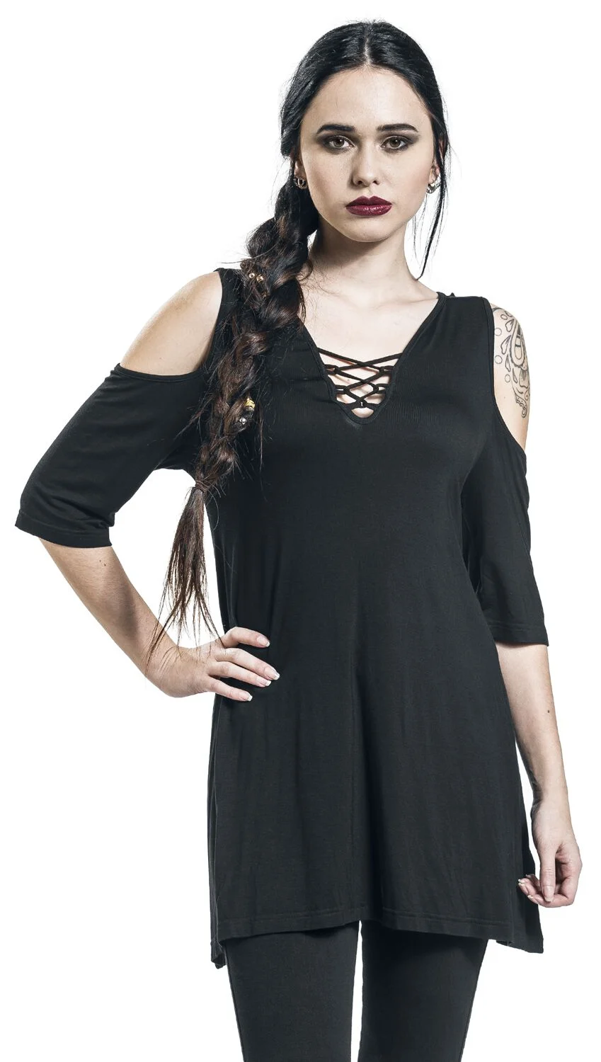 The End Of This Chapter | Black Premium by EMP T-shirt manches longues