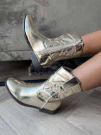 Cowboy boots - gold