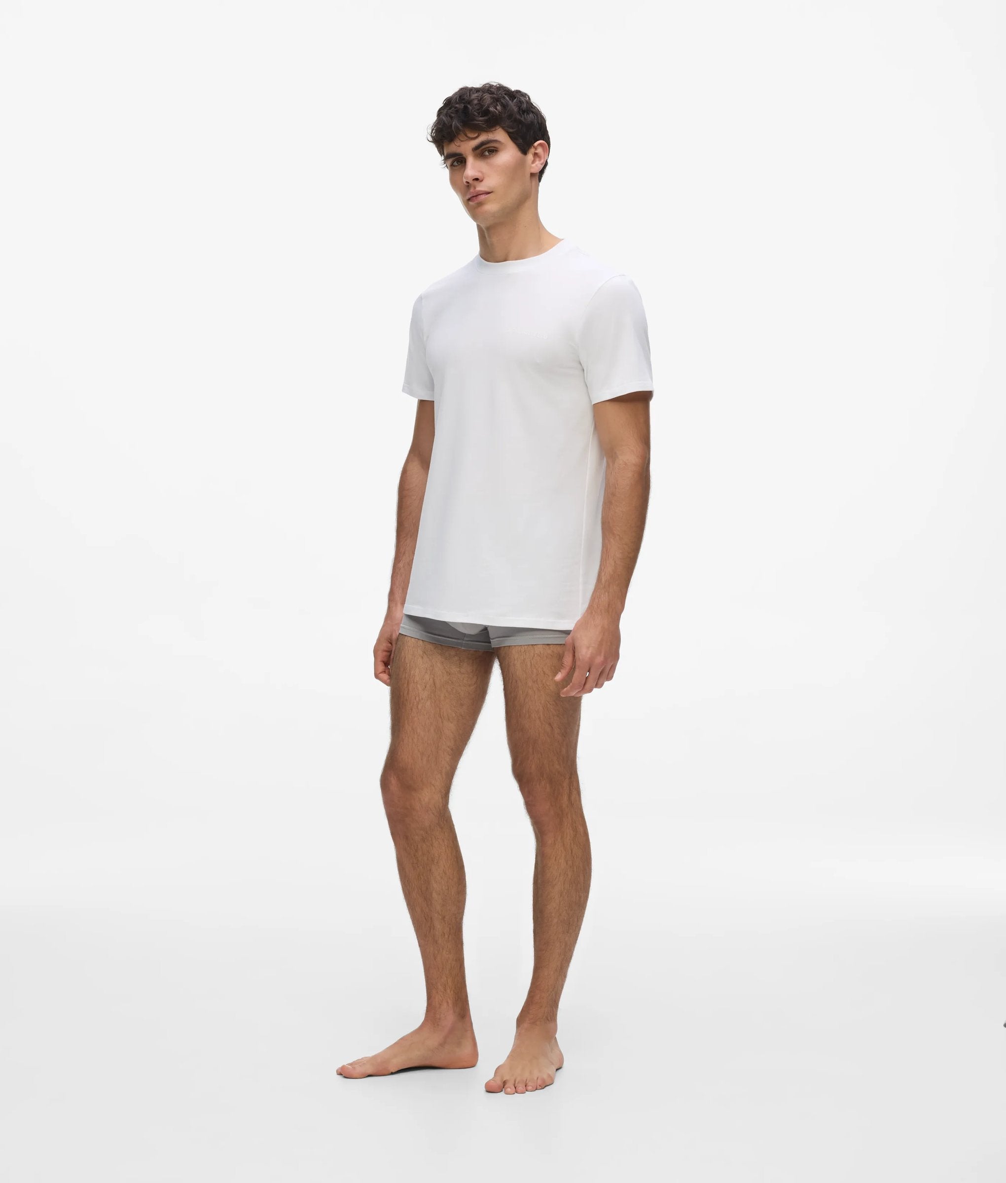 T-shirt met logo – 2 stuks