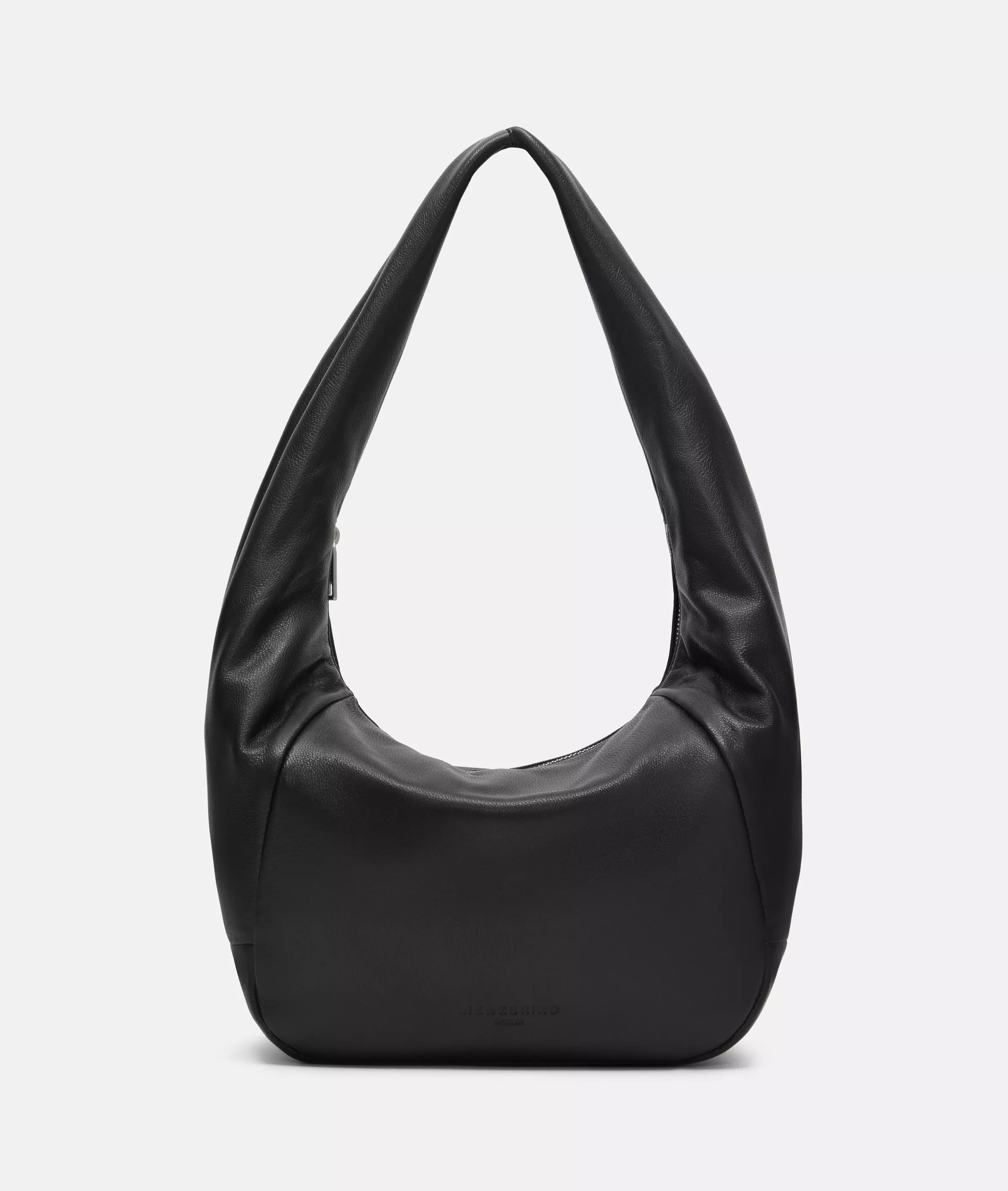 Farrah Hobo M Spacious goatskin leather hobo bag