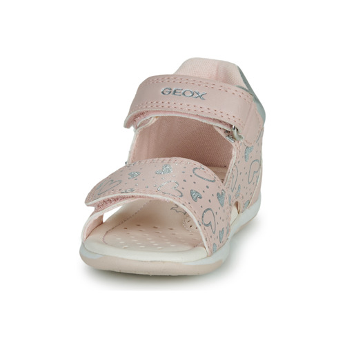 Geox - B SANDAL TAPUZ GIRL - Rose / Argenté