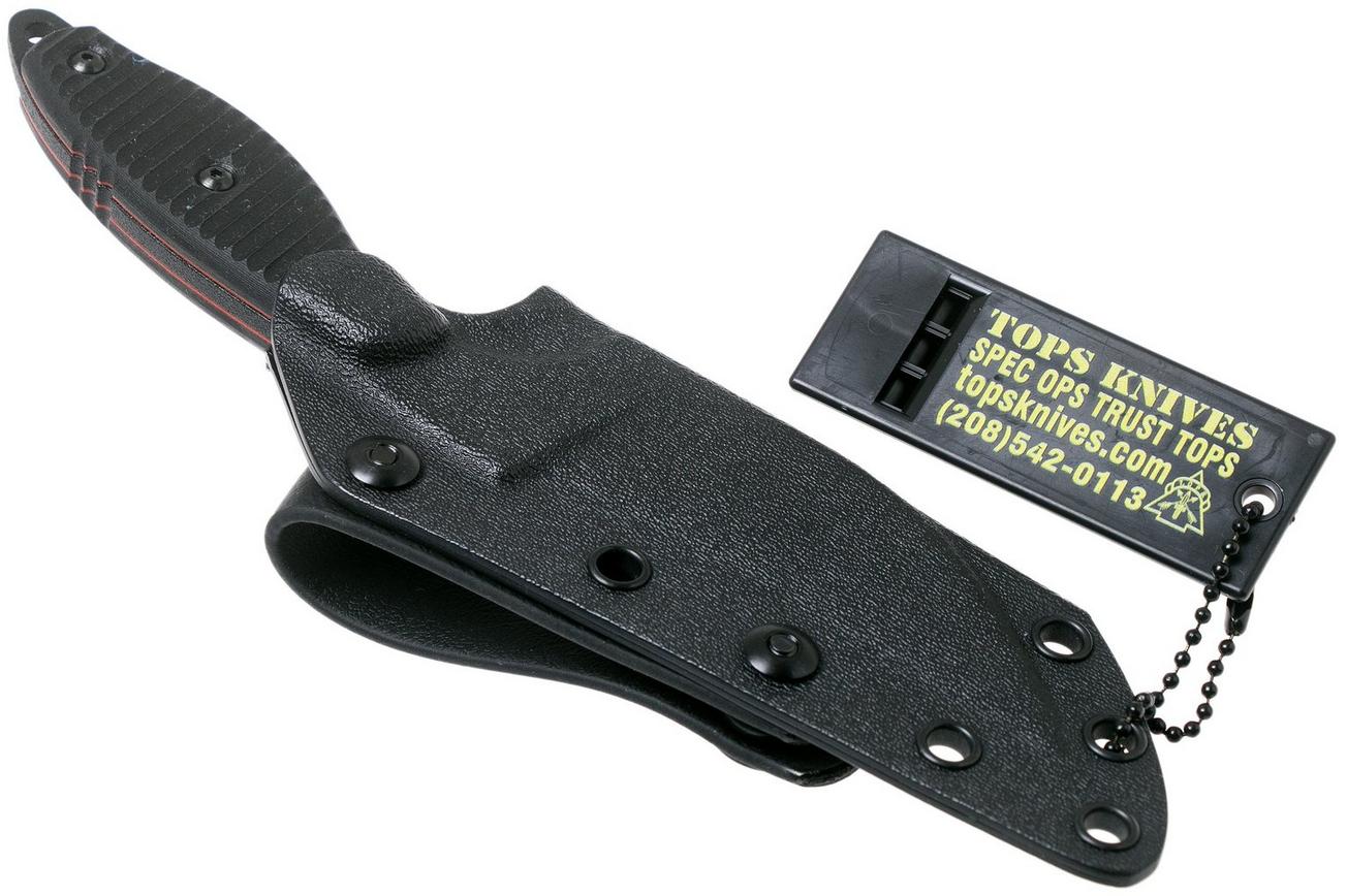 TOPS Knives Unzipper UNZ-01 vaststaand mes