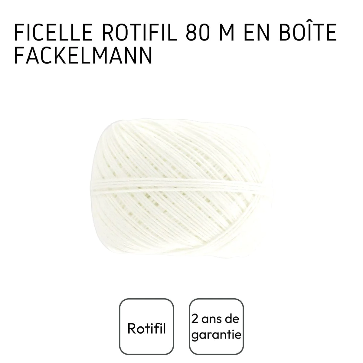 Ficelle de cuisine de 80 m Fackelmann Fackelmann