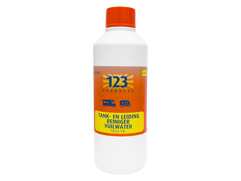 123 Products vuilwatertank- en leidingreiniger - 0,5 liter