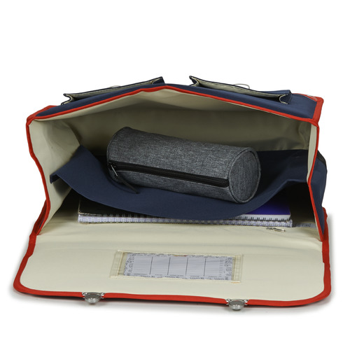 Citrouille et Compagnie - SCUOLA 41CM - Marine / Blanc / Rouge