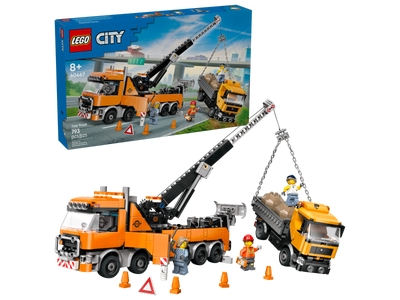 LEGO Zware sleepwagen met kraan (60467)