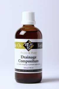 Groene Os Drainage compositum paard/pony 100ml