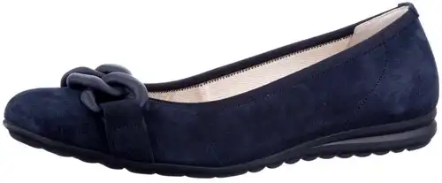 Gabor blauw 62.625.36 - maat 9 ballerina blauw - maat 9 Calandschoen