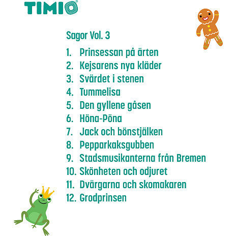 Timio Disc Sæt 4