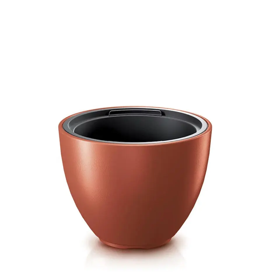Prosperplast Plantenpot Heos - koper - D57 x H43 cm