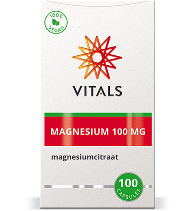 Vitals Magnesiumcitraat 100 mg (100 capsules)