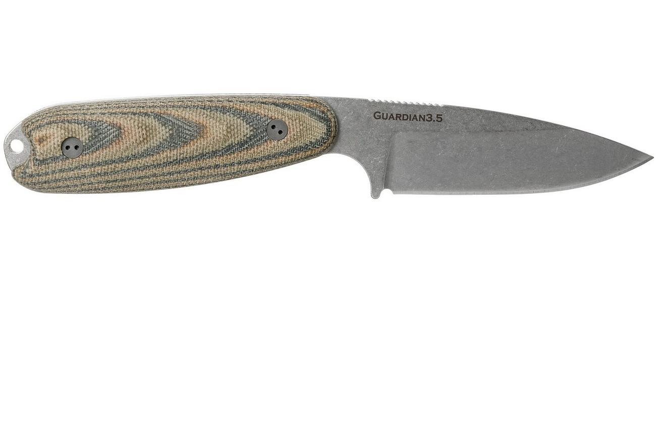Bradford Guardian 3.5, 3D Camo Micarta Guardian 3.5 M390, Sabre Stonewashed 35S-109