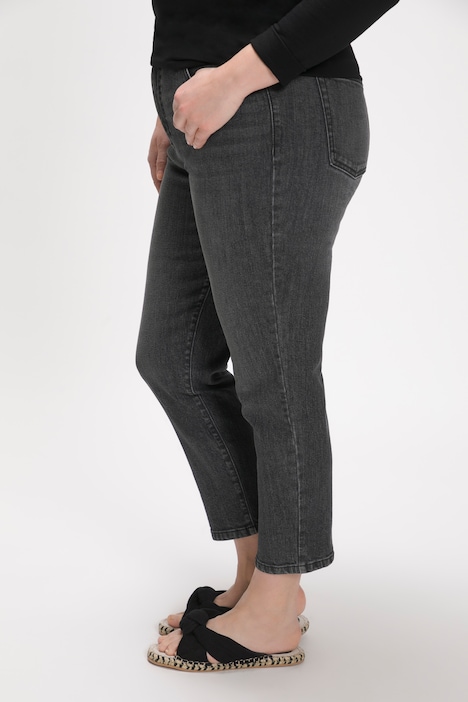 Mom-Jeans, 5-Pocket-Schnitt, Komfortbund