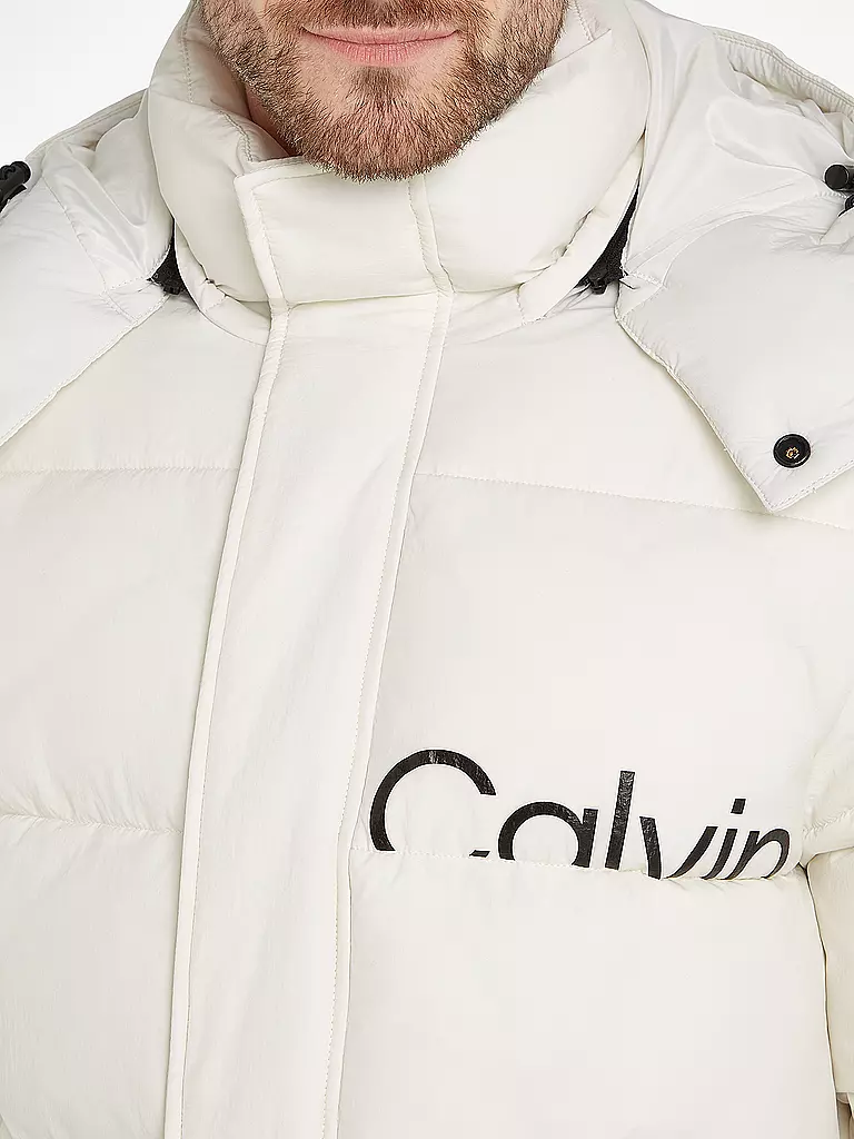 CALVIN KLEIN JEANS Steppjacke weiss