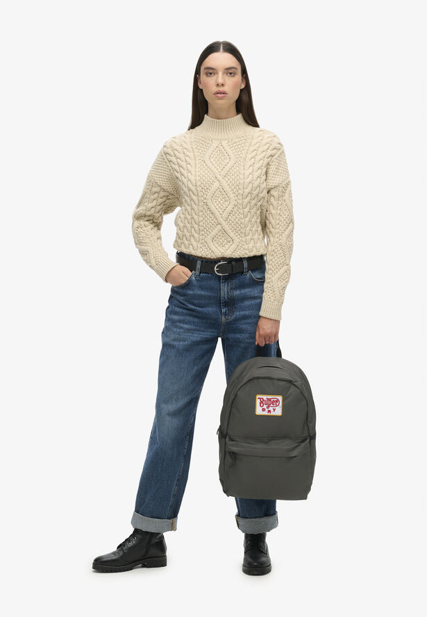 Superdry PATCHED MONTANA Drab olive green