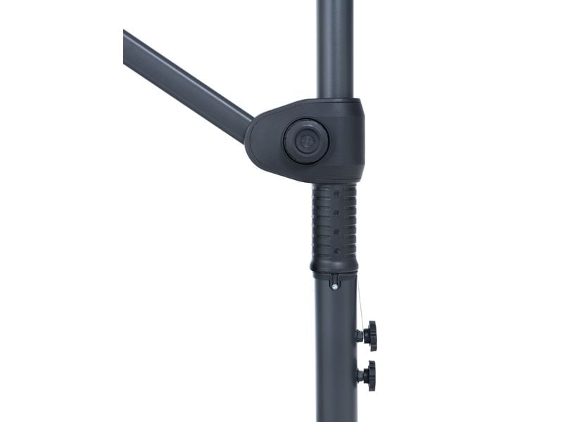 COCON Sonnenschirm TR-018 Ø 300 cm, hängend, Nature Eleganter Ampelschirm für heisse Sommertage