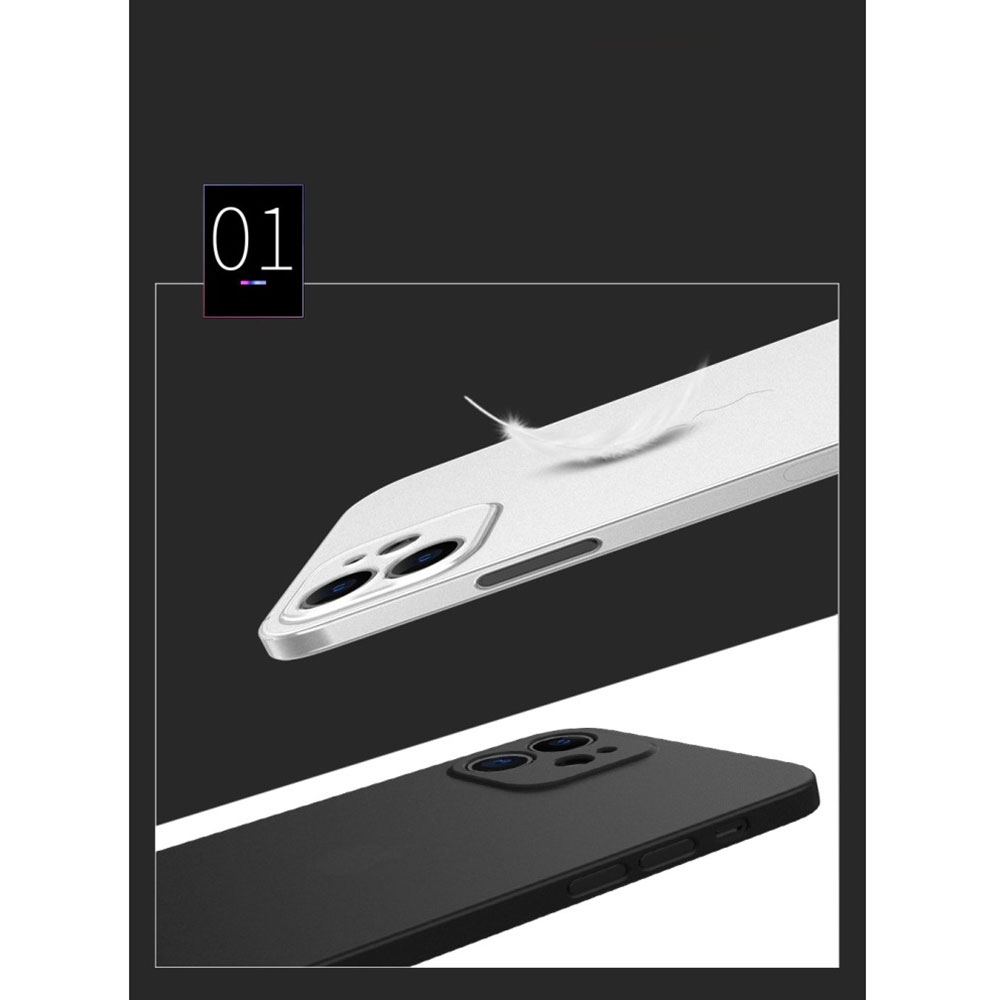 iPhone 12 Hülle Hardcase Ultra Thin 0.18 mm - Transparent (Matt)