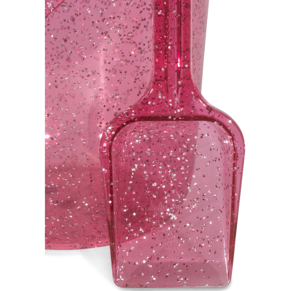 Køb Konges Sløjd Sparkling Pink Strand Spand og Skovl Glitter