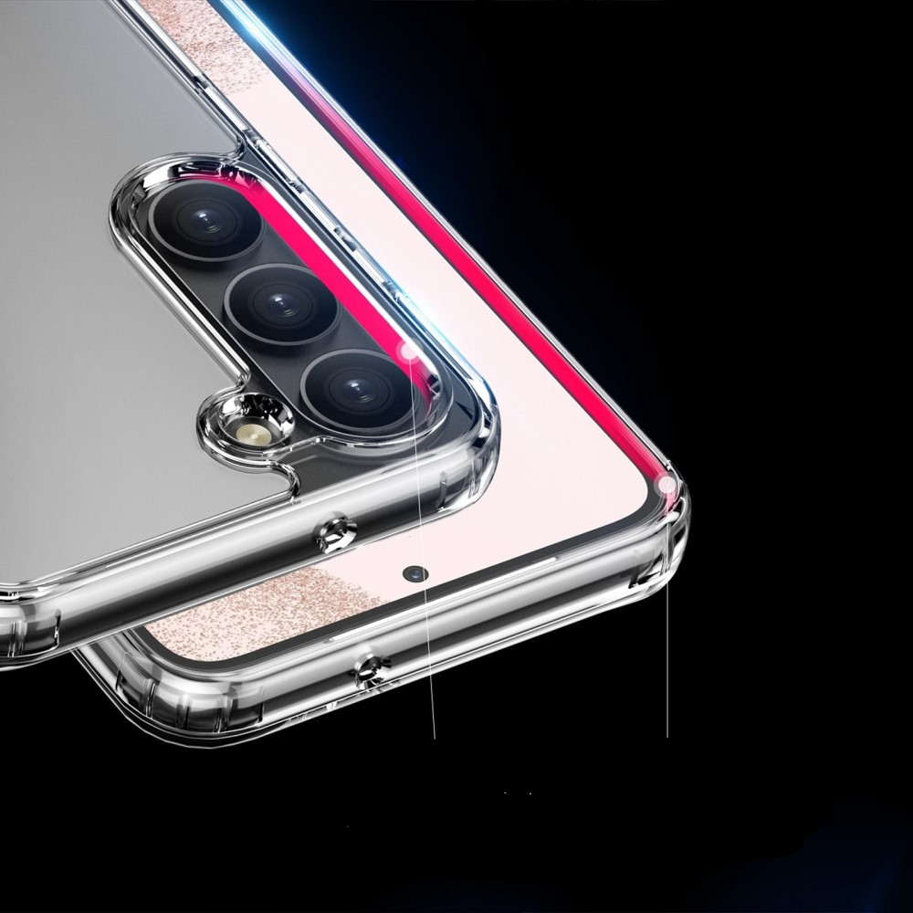 Samsung Galaxy S23 5G Hybrid Hardcase Hülle TPU Bumper   Kunststoff Rückseite - Transparent