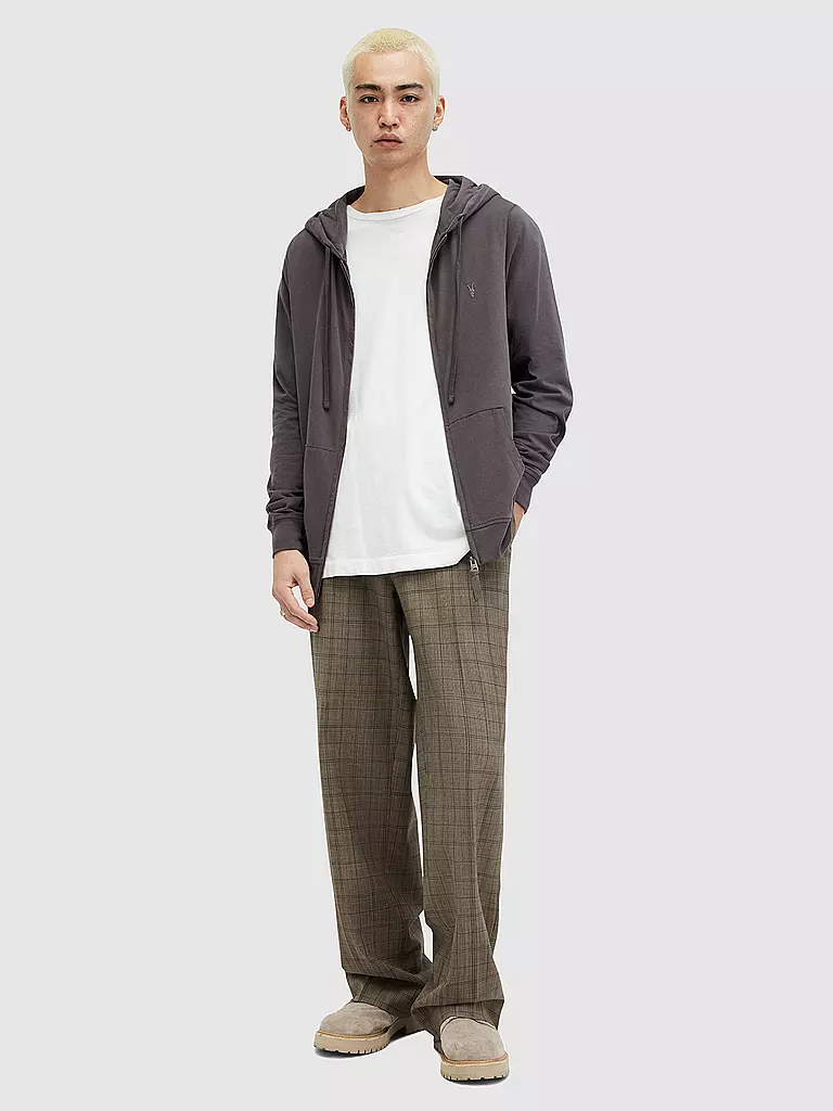 ALLSAINTS Sweatjacke BRACE grau