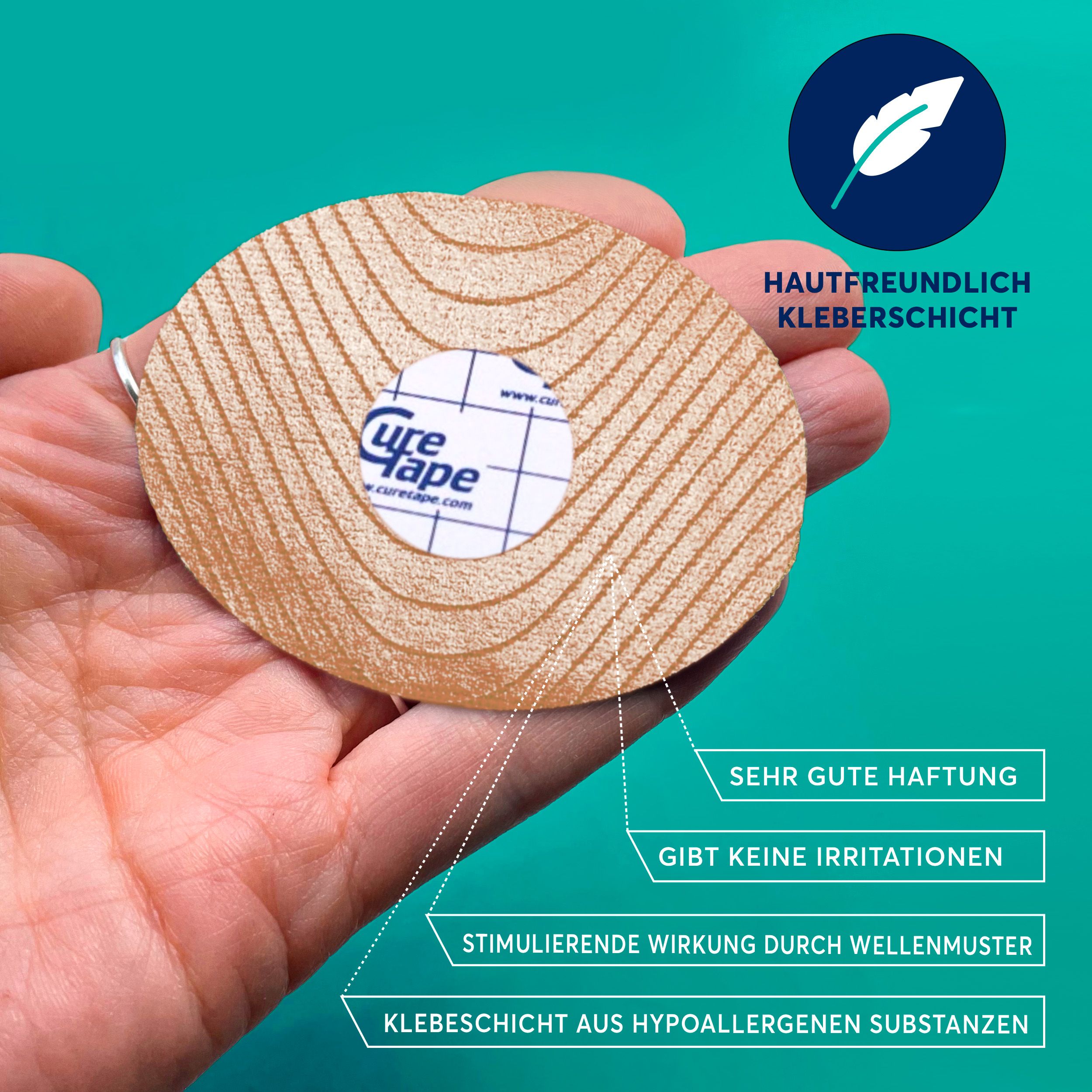 CureTape® - Freestyle libre und Dexcom Sensor Fixierpflaster