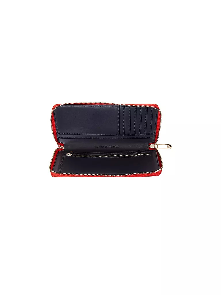 TOMMY HILFIGER Geldbörse ICONIC Large rot