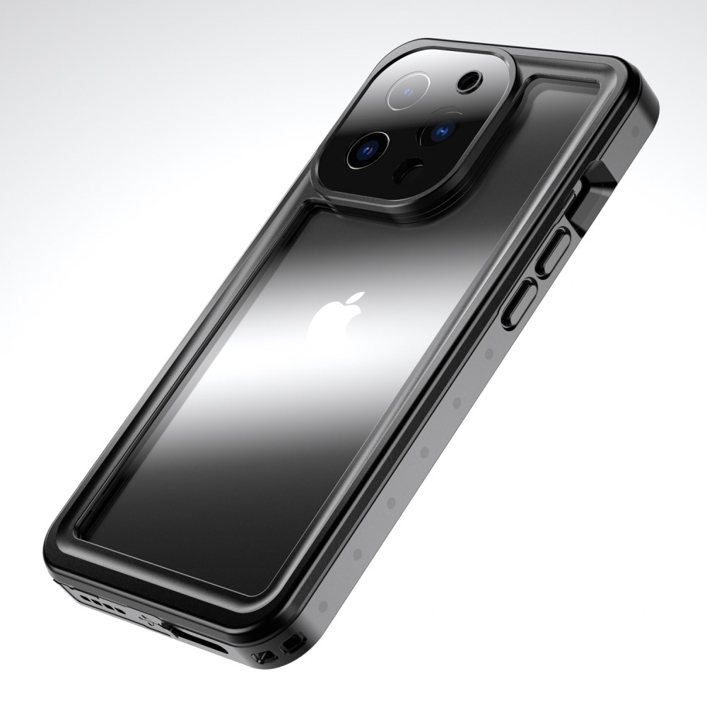 iPhone 13 Pro Wasserfeste Outdoor Schutz Hülle (IP68) - Schwarz